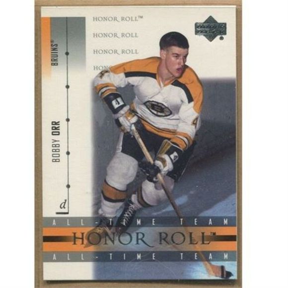2002 BOBBY ORR UPPER DECK HONOR ROLL CARD - Picture 1 of 2